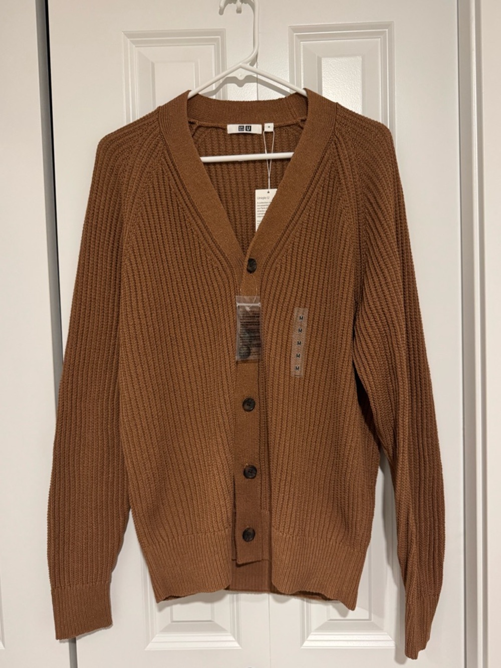 Brand new Uniqlo U Ribbed V-Neck Cardigan
